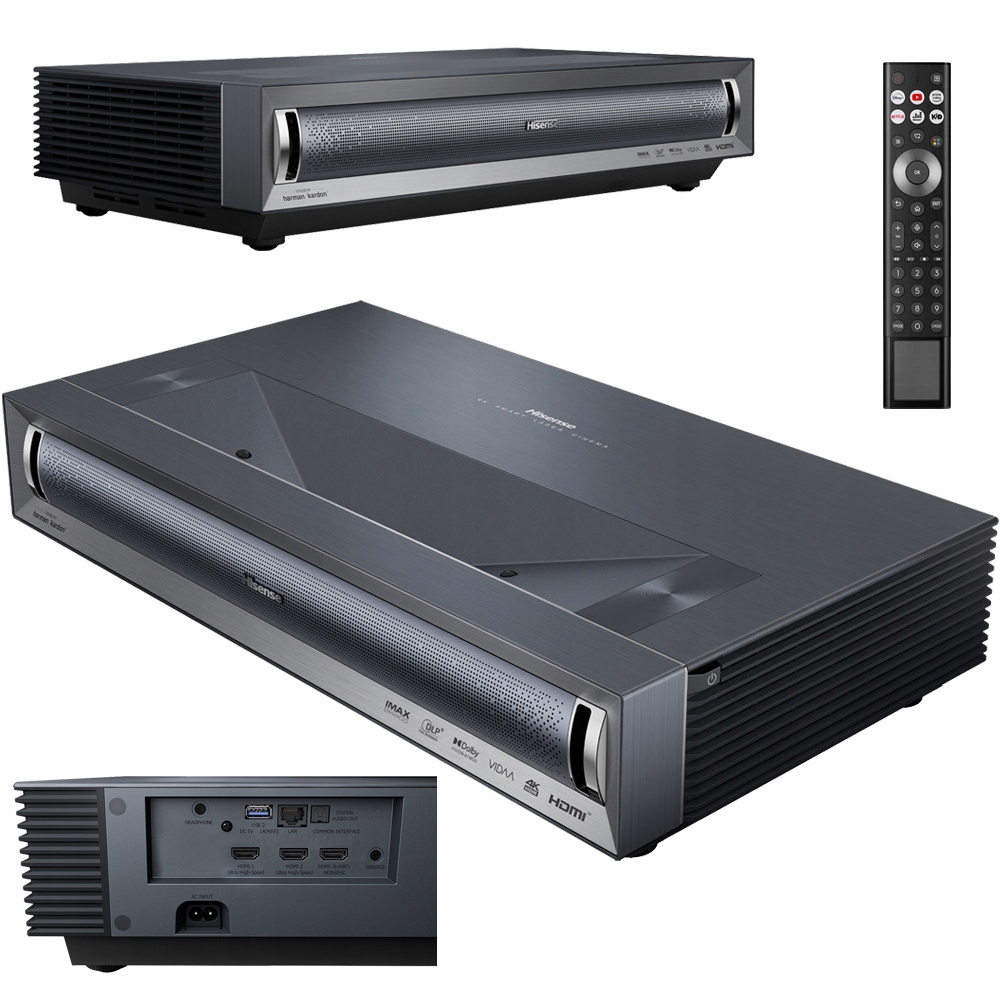 Projektor Hisense PX3-PRO 4K Uhd (3840 x 2160), 3000 Ansi Lumen
