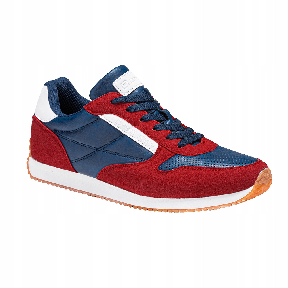 

Buty męskie sneakersy T310 czerwone granatowe 43
