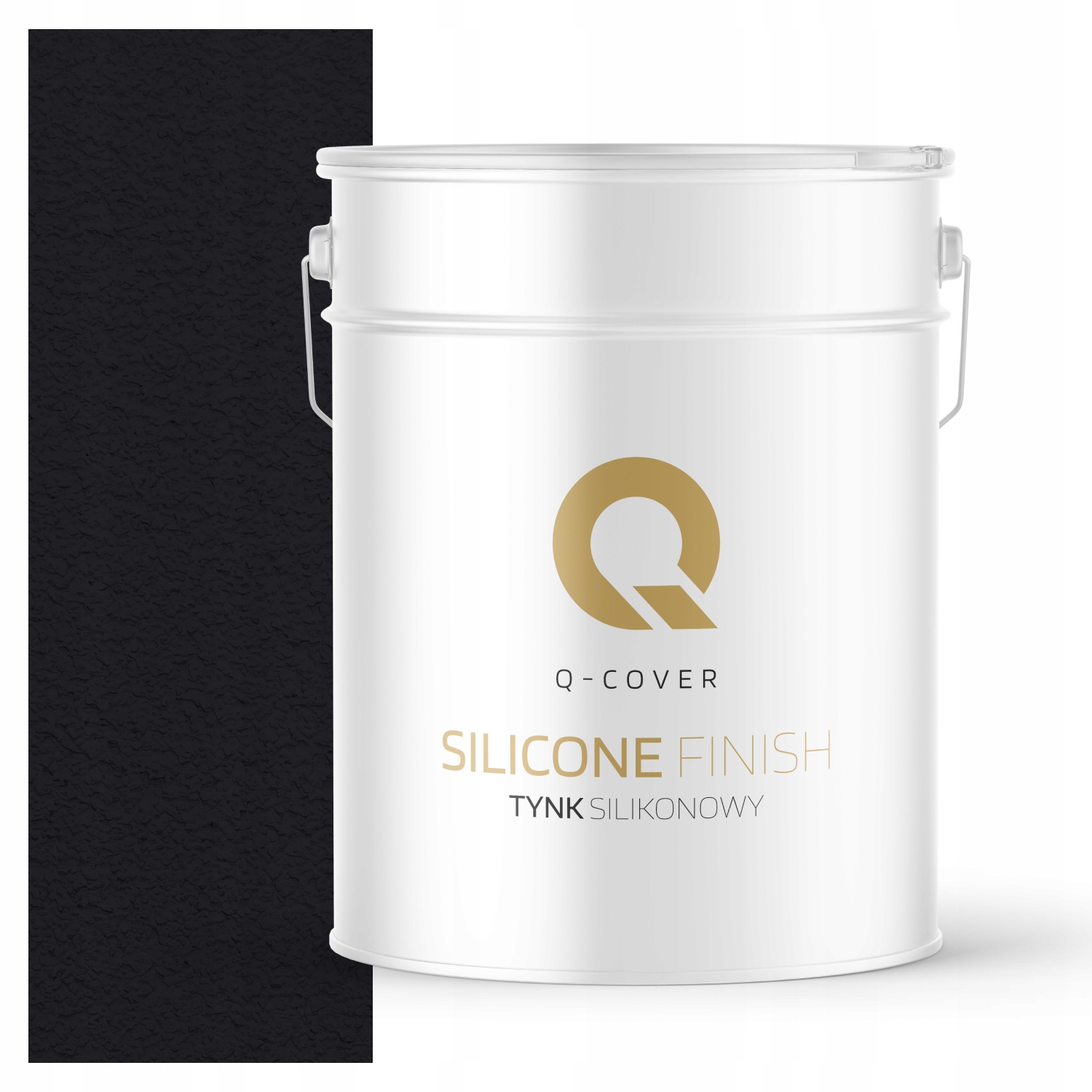 Omietka Silikón Fasádna Čierna Hlboká Ral 9005 15KG Granulácia 2.0mm