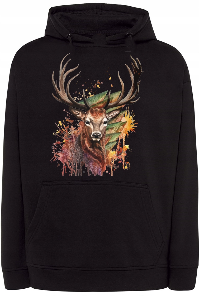 Pánská mikina s potiskem Jelen r.XXL