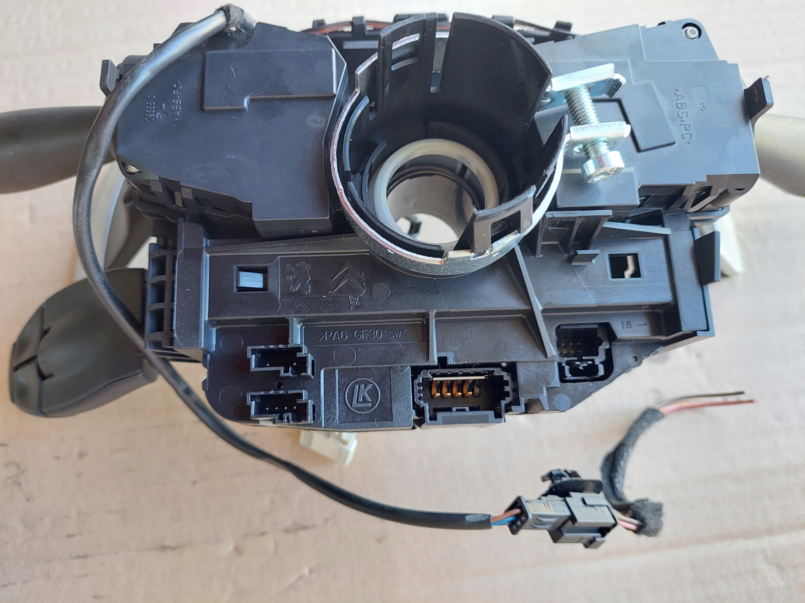 DEVIO LUCI TERGICRISTALLO TERGI PEUGEOT 3008 e 5008 PALETTE CAMBIO