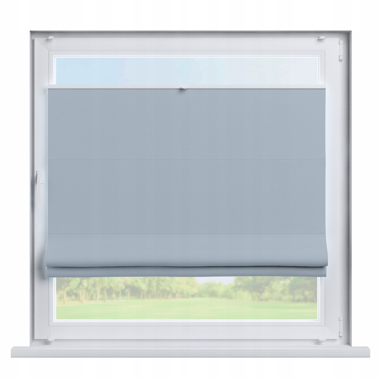 Dekoria Roleta plisé Římská Sicílie 120x170 odstíny modré