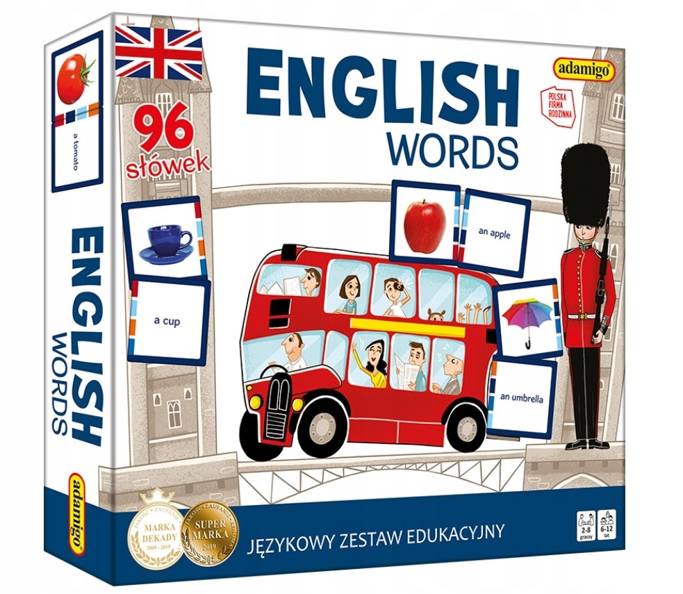 

Gra edukacyjna English words