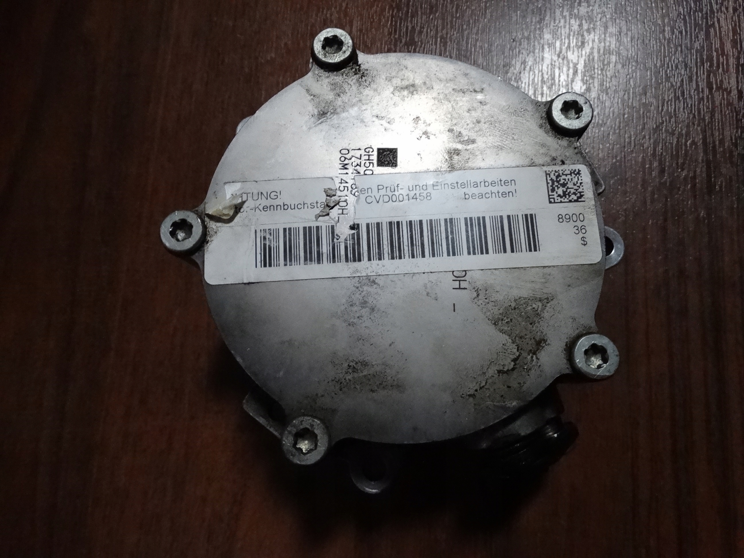 IDEALNA pump vacual VACUM AUDI PORSCHE 1