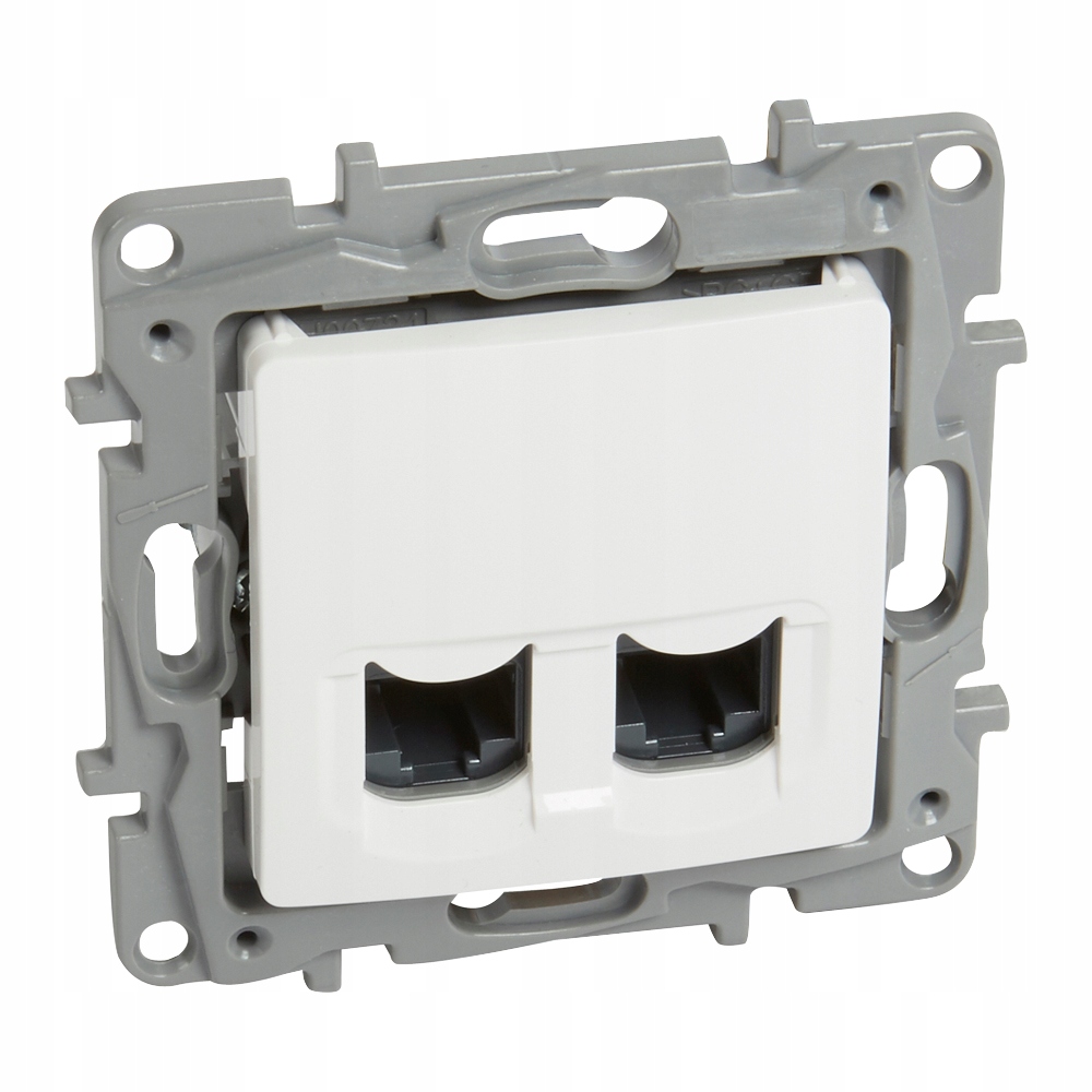 

Niloe/Niloe Selection Gniazdo 2xRJ45 kat.6 Utp