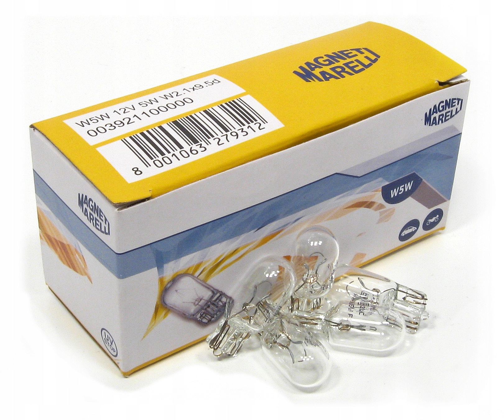 

Żarówka 5W 12V W5W Magneti Marelli 5 sztuk