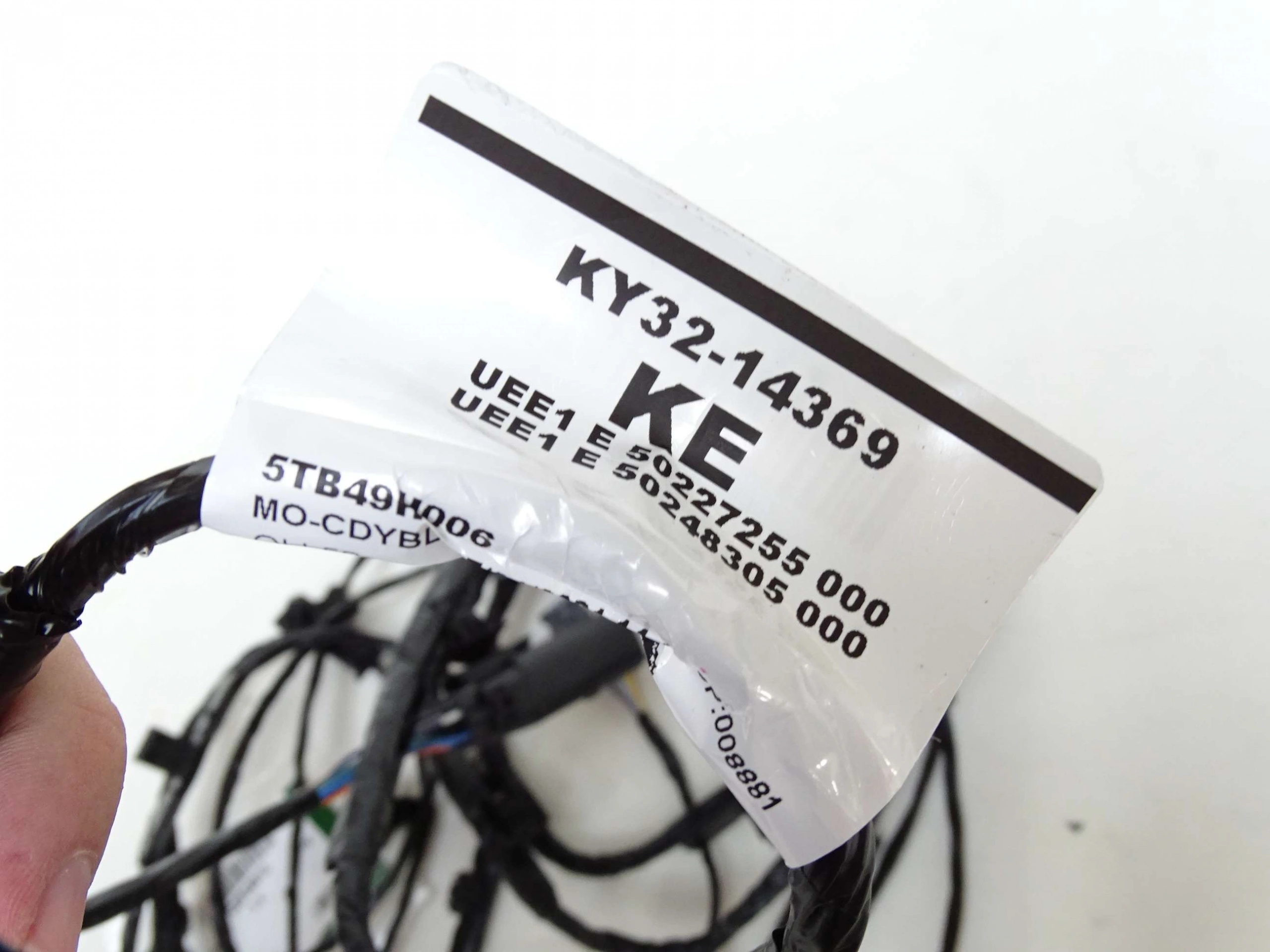 Wiazka instalacja zderzaka 6xPDC LED DISCOVERY 5 V Installation side Front