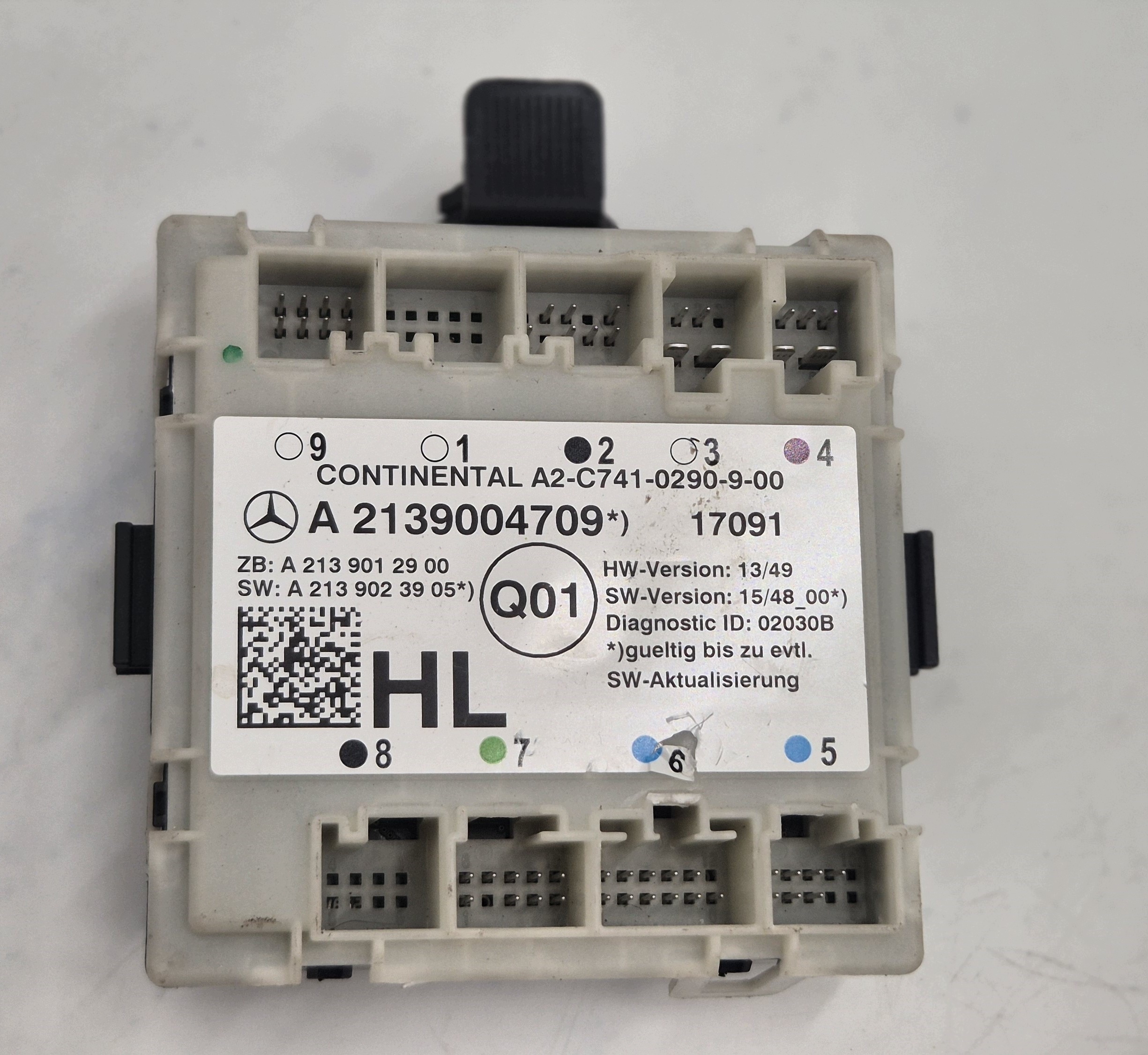 module control unit door rear part rear. MERCEDES E-KLASA W-213 A2139004709