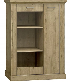 Witryna ANTICA A12 LED komoda szklana JARSTOL