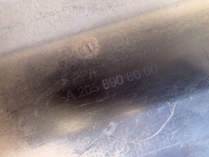 MERCEDES W205 205 C-KLASA moulding threshold right
