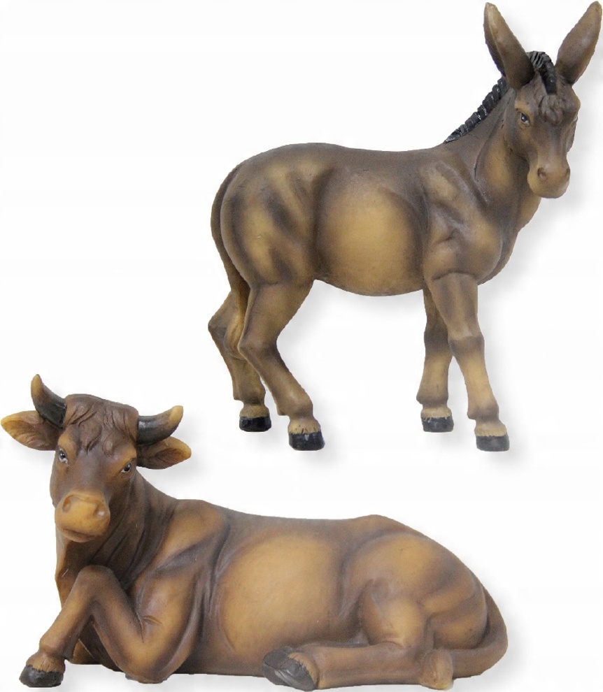 

Wół I Osioł do Szopki B.- do figur o wysokości 7cm