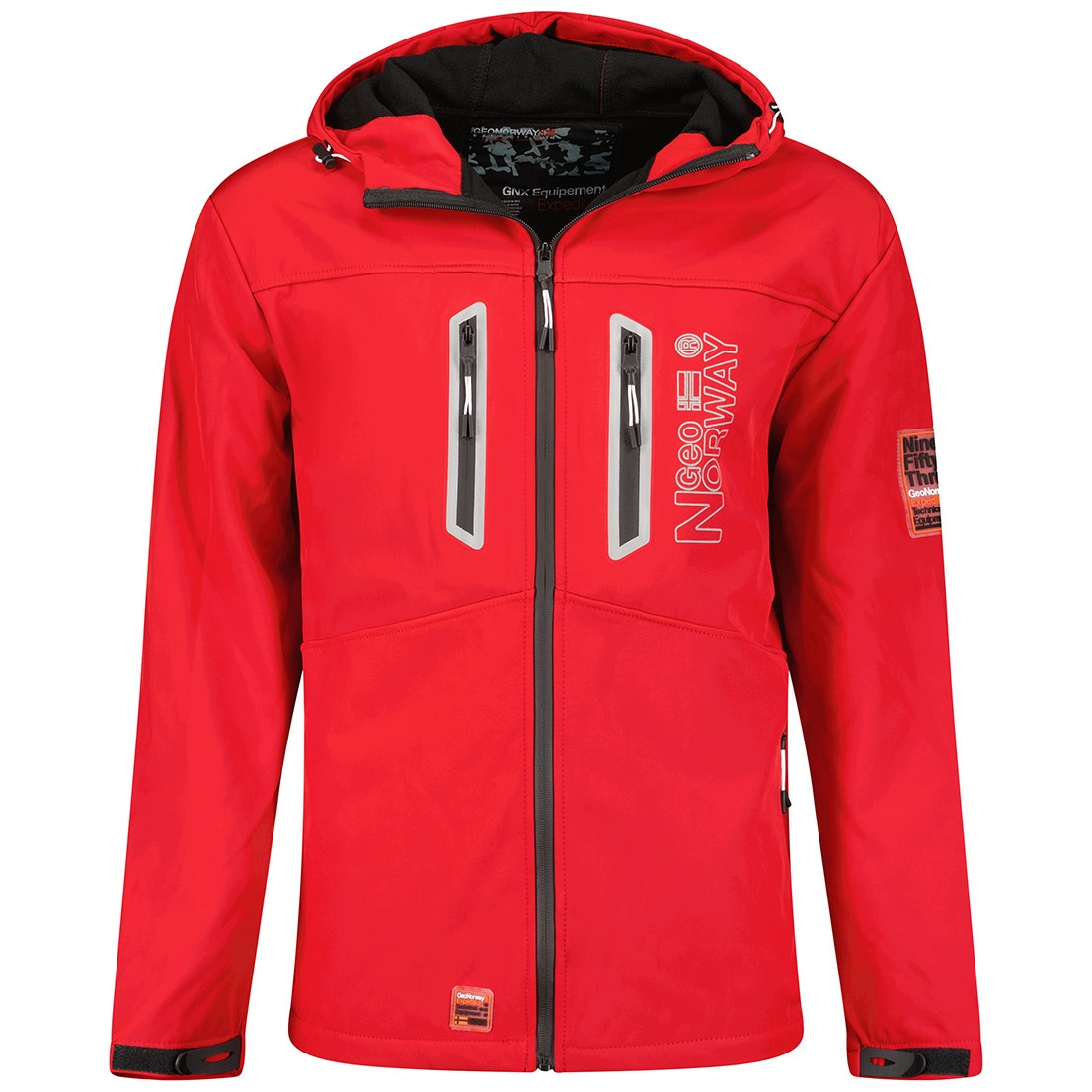 Geographical Norway bunda pánská Trevar Men softshell S červená