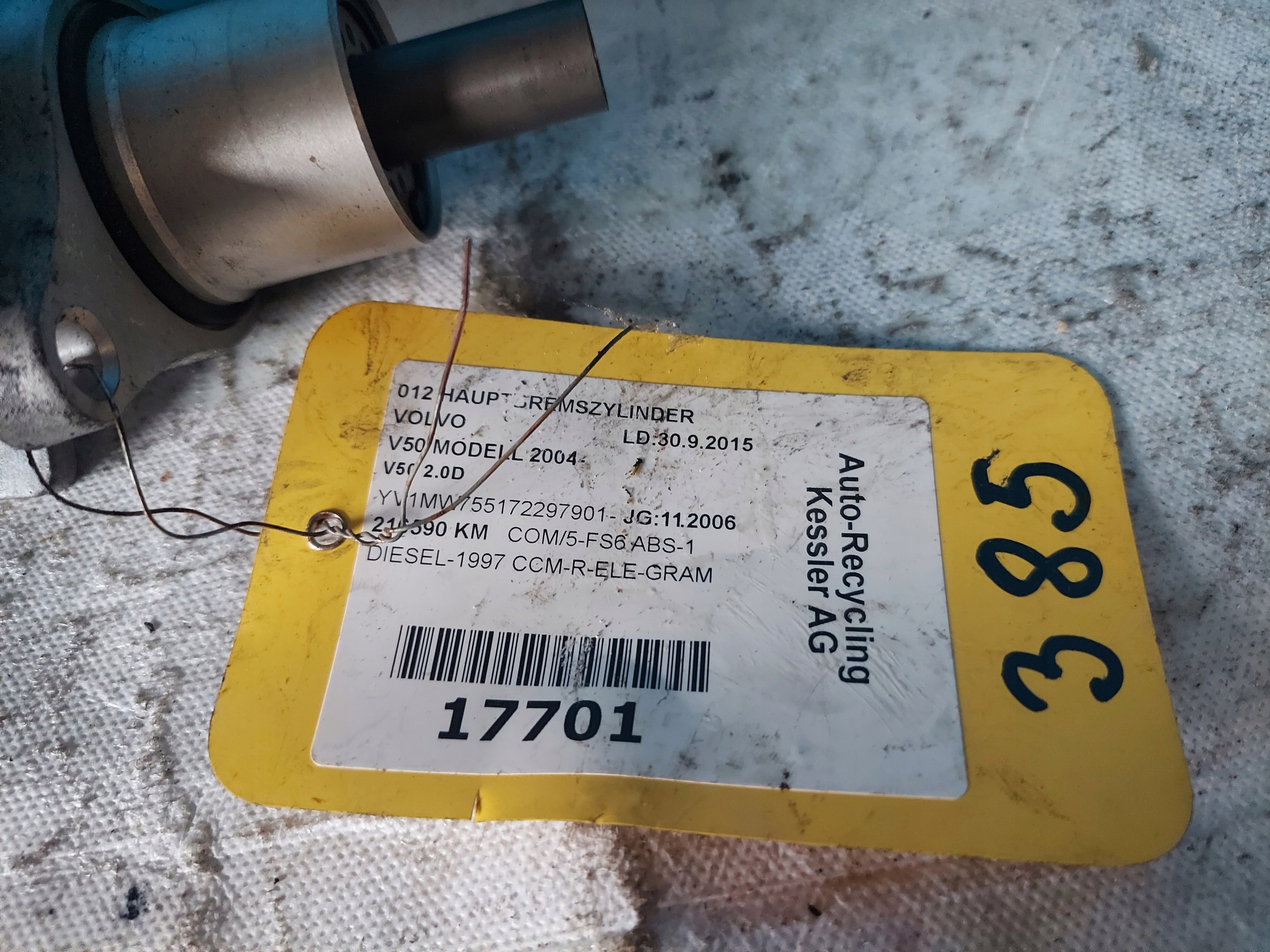 servo bubanj VOLVO V50 2.0 D