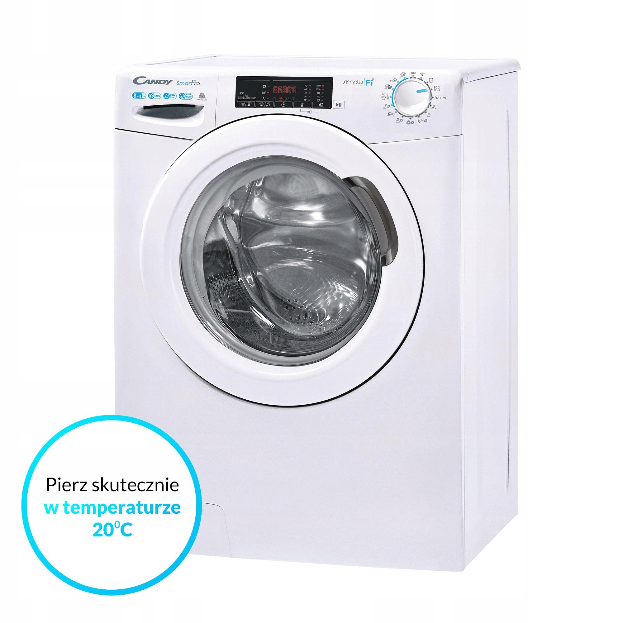 Pralko-suszarka wolnostojąca Candy CSOW 4855TE1S Sposób załadunku od frontu