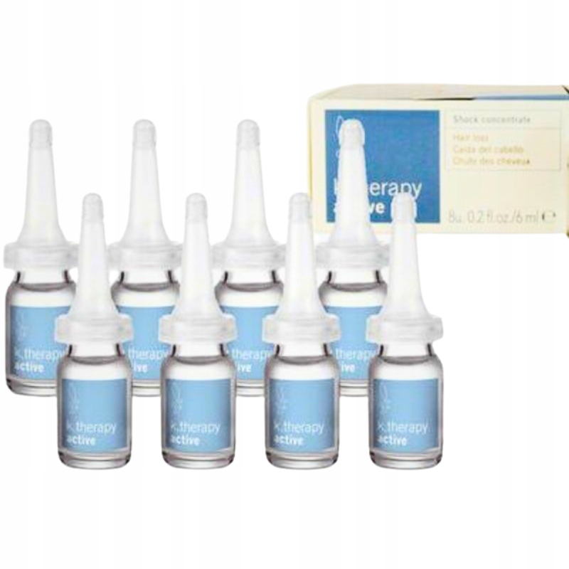 Lakme K.Therapy Active Shock Concentrate 8x6ml Aktivní kúra na vlasy