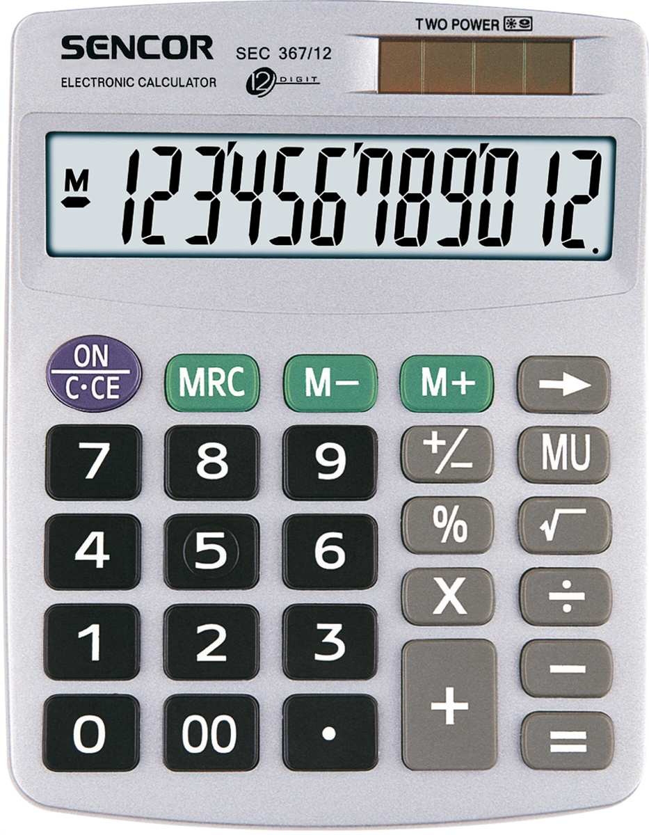 Kalkulačka SENCOR SEC 367/12