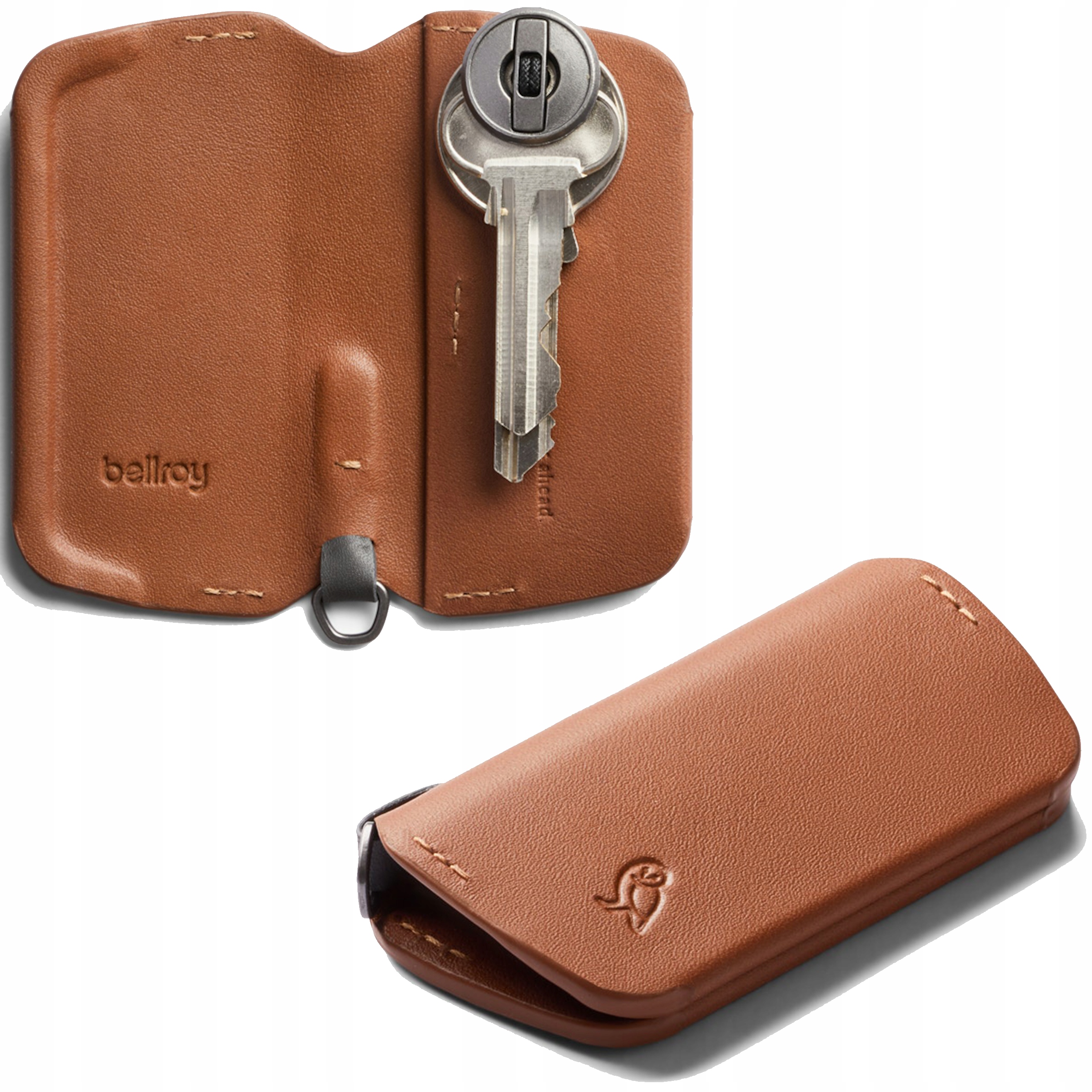 Bellroy Key Cover Pouzdro Kožené na klíče Organizér Pouzdro