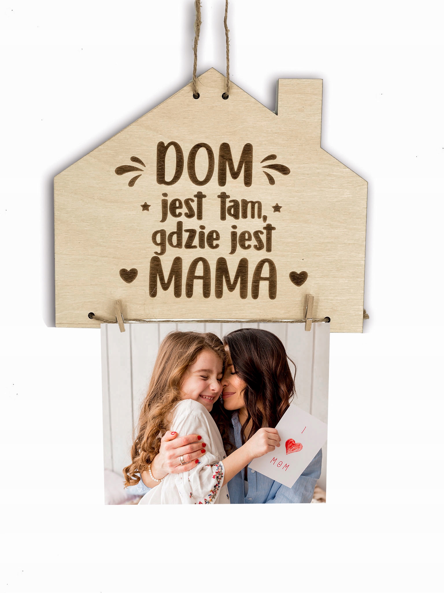 

Tabliczka Dom dzień mamy taty Upominek