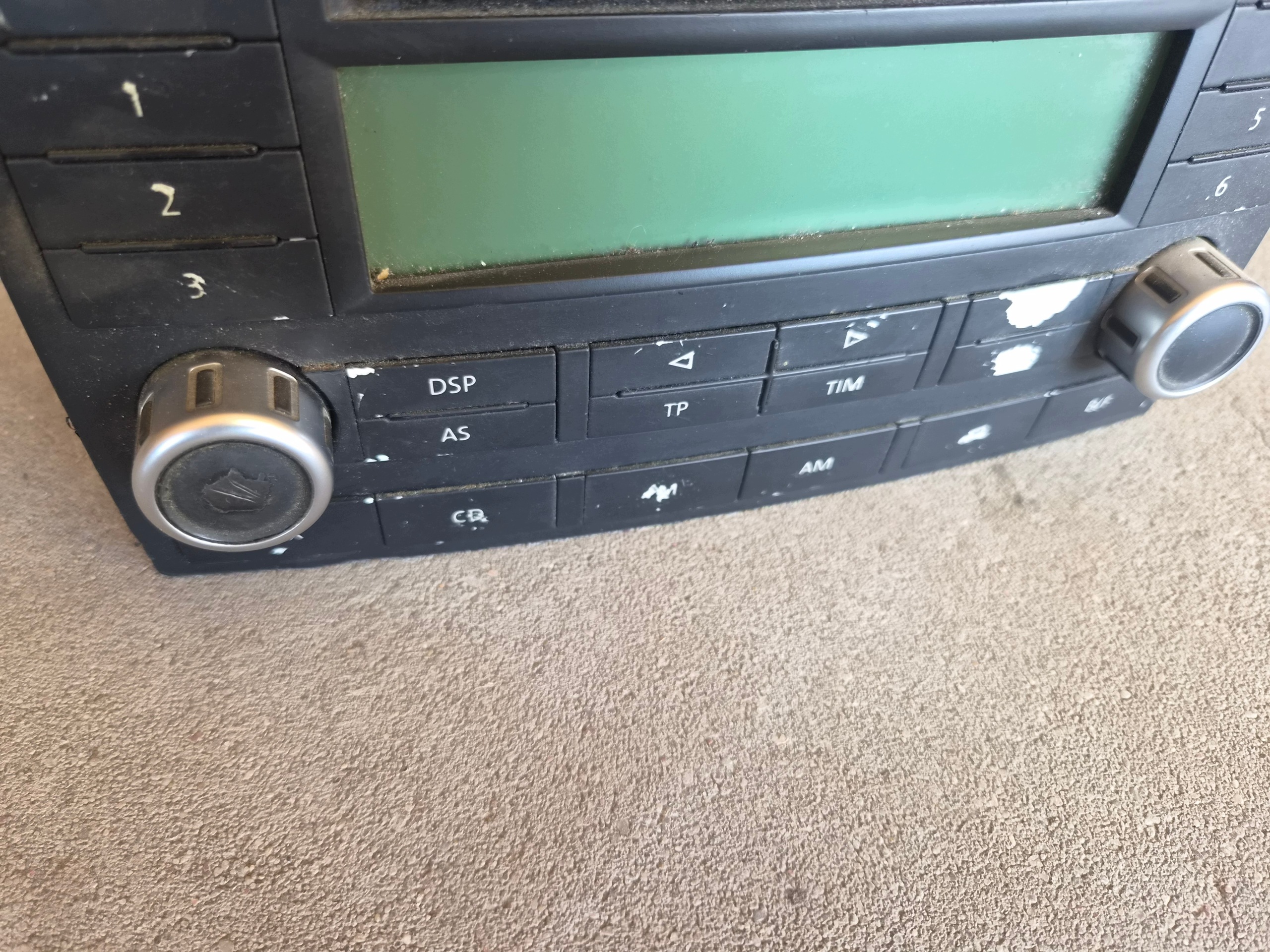 Radio radio VW T5 Multivan 7L0603195