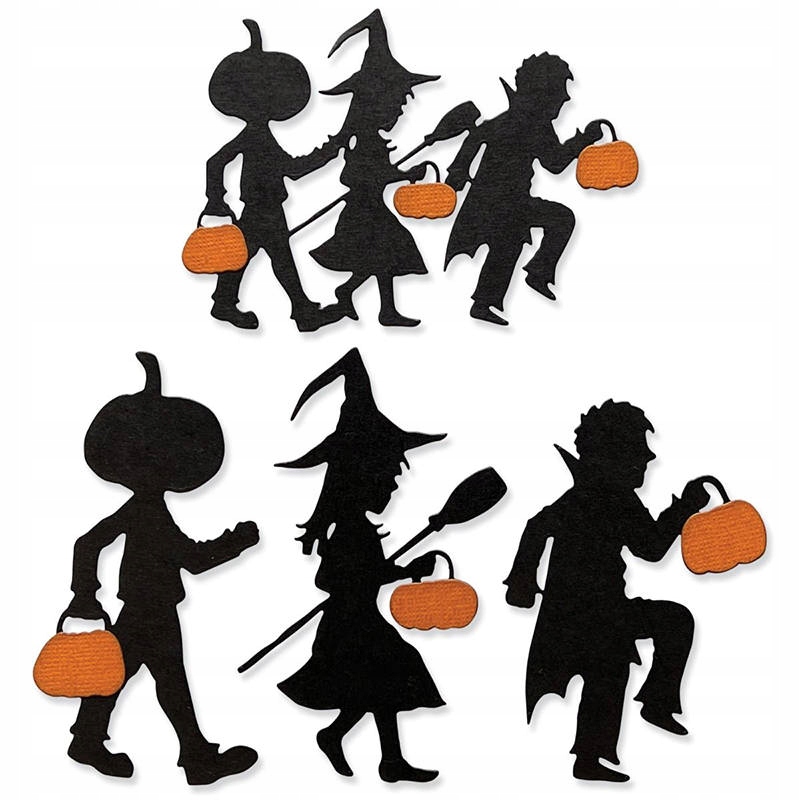 Vykrajovátka na papír Sizzix Thinlits Halloween Night