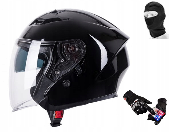 

Kask skuter turystyk Rhino Touring M 2xgratis