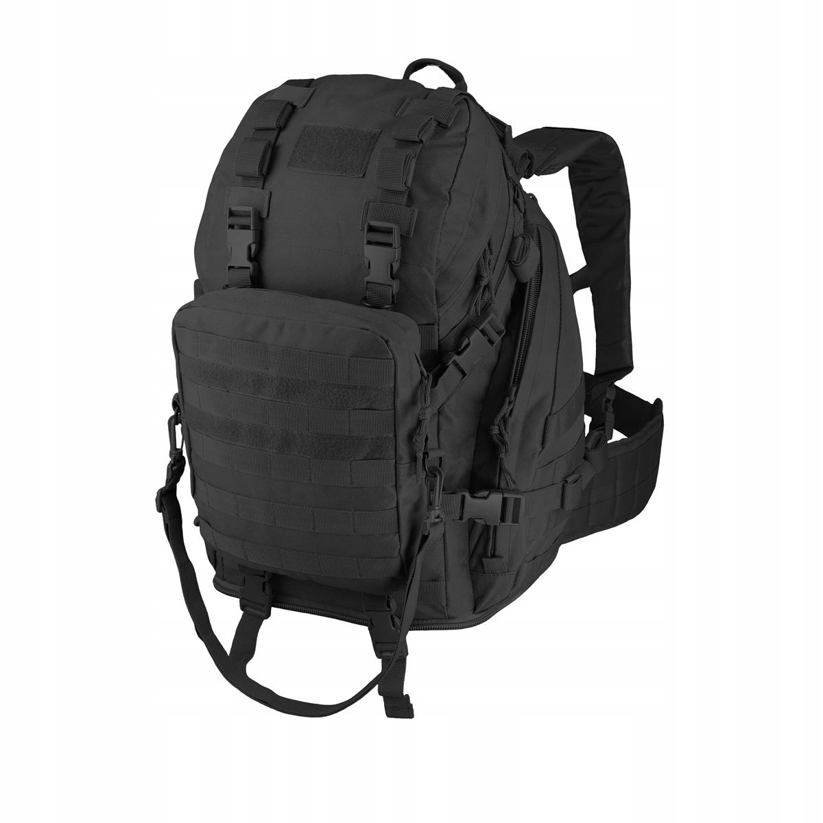Batoh Overload 60L Camo Military Černý Molle Survival Vojenský