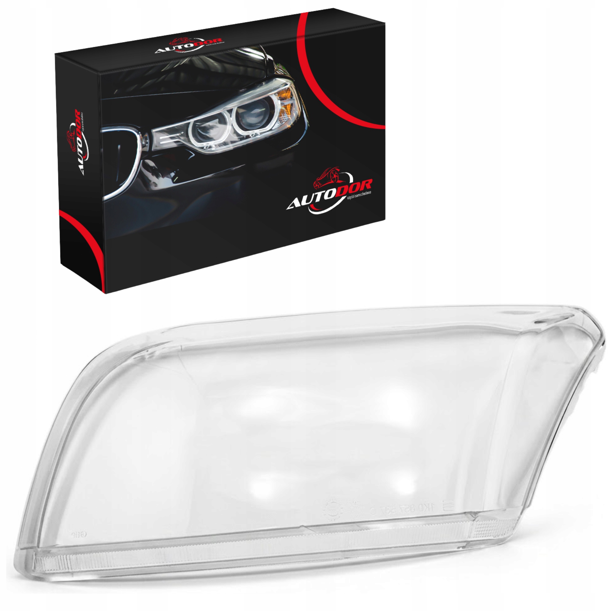 Dodge Caliber 2008-2011 Stínítko Sklo Světlometu Levé Přední Lampy Nové