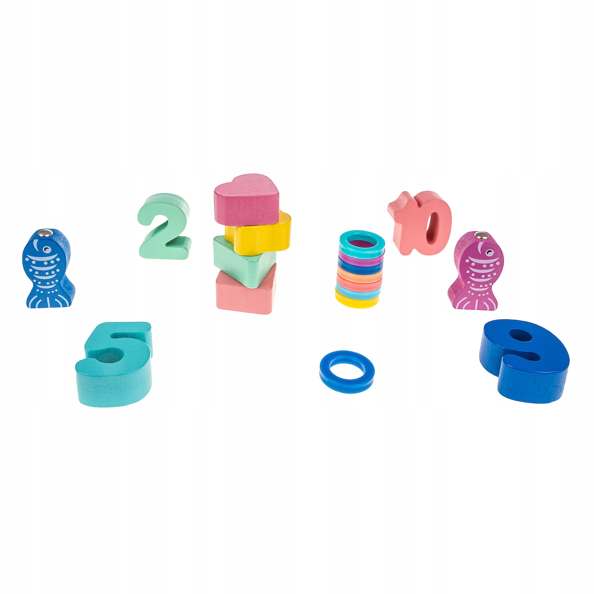 SMILY MONTESSORI DREWNIANA ZABAWKA EDUKACYJNA dla dzieci 3+ Minimalny wiek dziecka 18