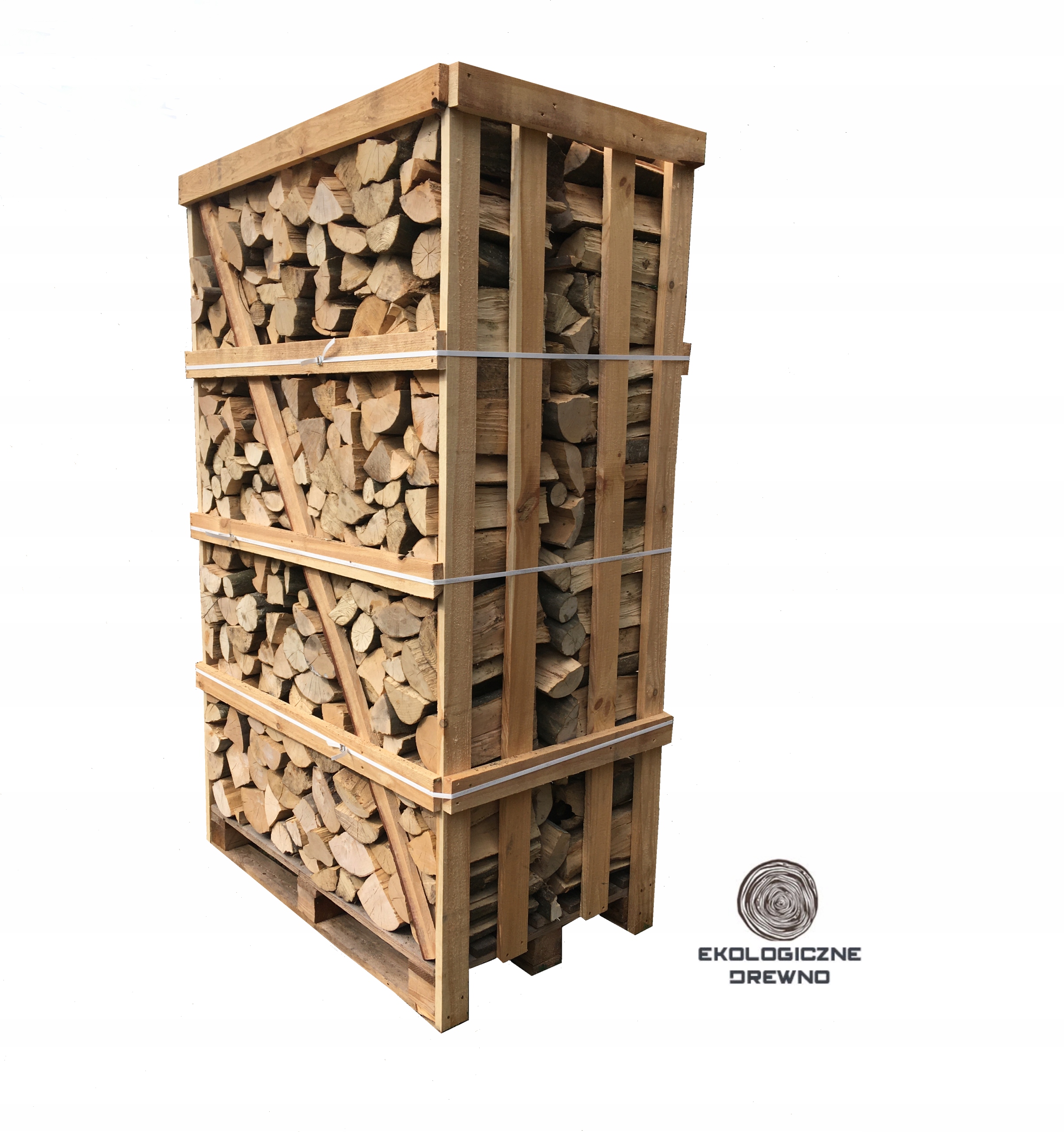 Drewno Kominkowe LIŚCIASTE Drewno opałowe SUCHE brzoza buk klon PALETA 2M