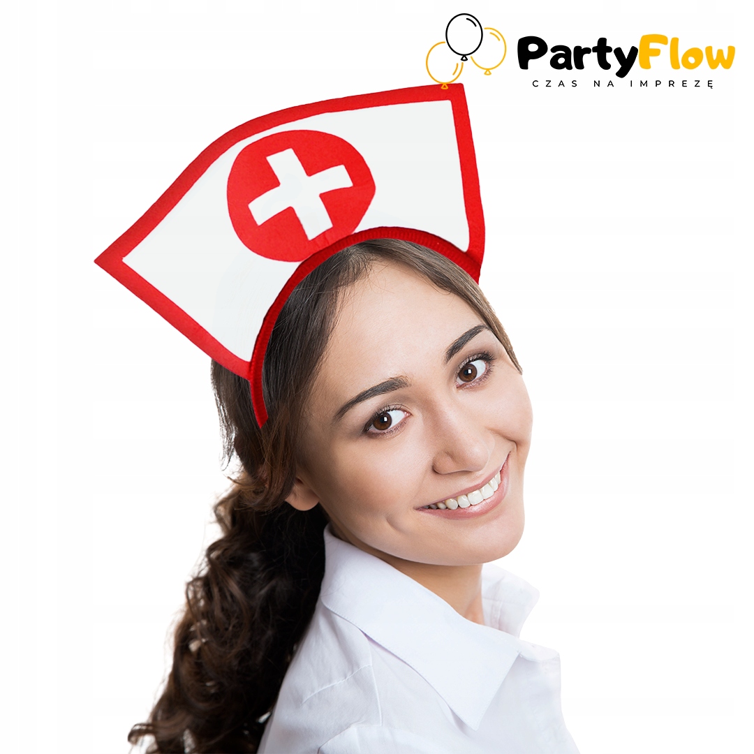 OPASKA CZEPEK PIELĘGNIARKA DOKTOR PANIEŃSKI FOTOBUDKA Rozmiar uniwersalny