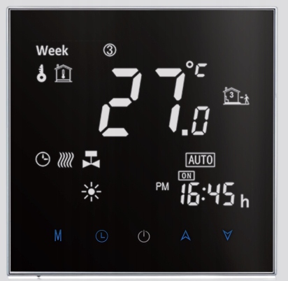 Termostat grzewczy/ogrzewanie elektryczne LCD Wi-F BHT-2000-GBLW