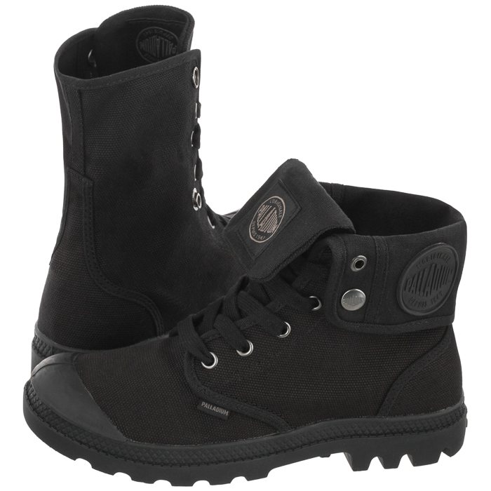 Dámské boty Tenisky Palladium Baggy Black Černé Dlouhé 92353-060-M