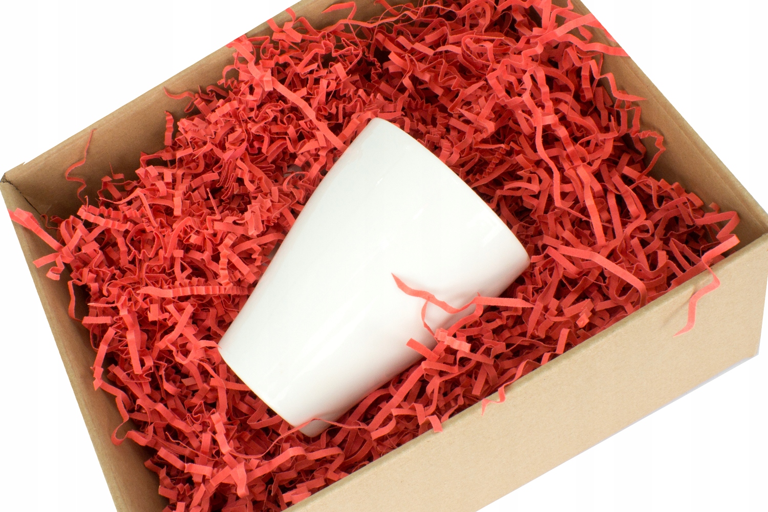 Wiórki papierowe Basic 4mm Czerwone 1kg Marka T-Pack