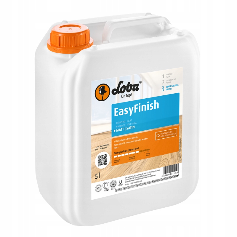 Lakier Loba Easy Finish 5L matowy