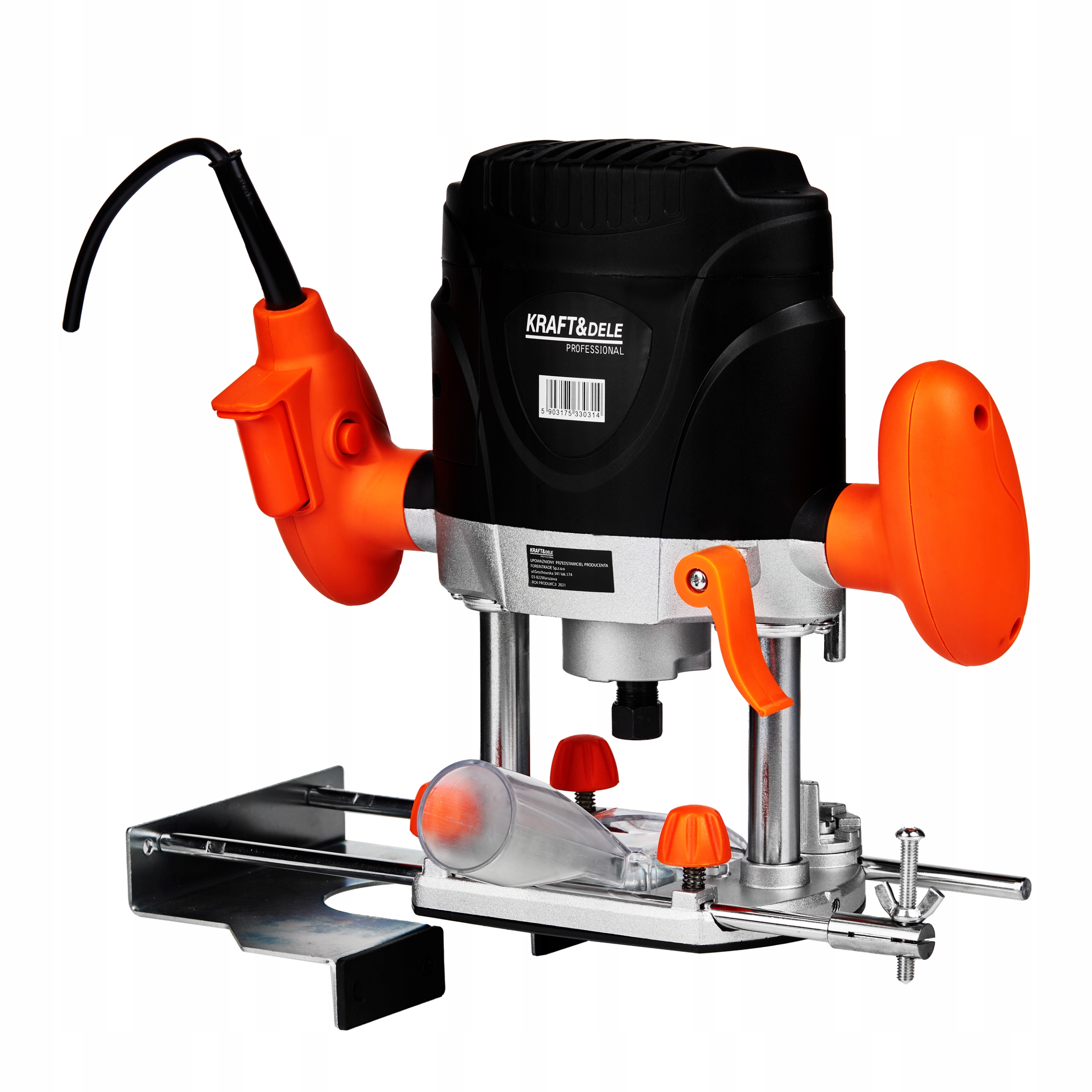 FREZARKA GÓRNOWRZECIONOWA DO DREWNA 6MM 8MM 1900W KD1683 Marka Kraft&Dele