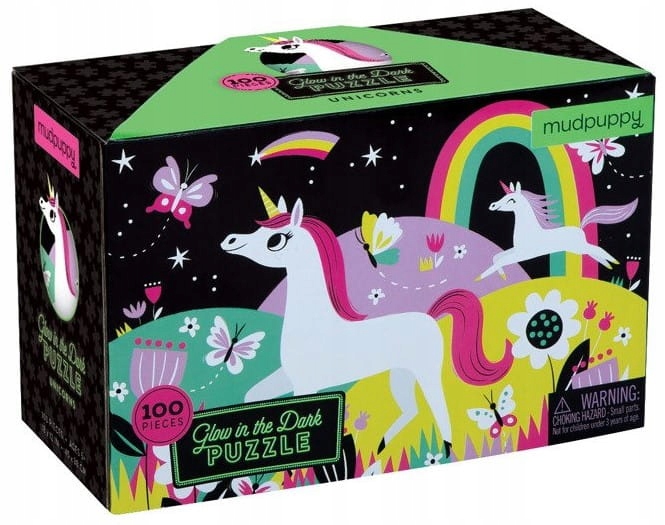 

Puzzle Świecące w Ciemności Jednorożce 100 El.