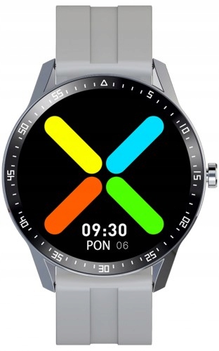 SMARTWATCH G. ROSSI SW018-2 SZARY ZEGAREK SPORTOWY NA PREZENT ELEGANCKI EAN (GTIN) 5900148042403