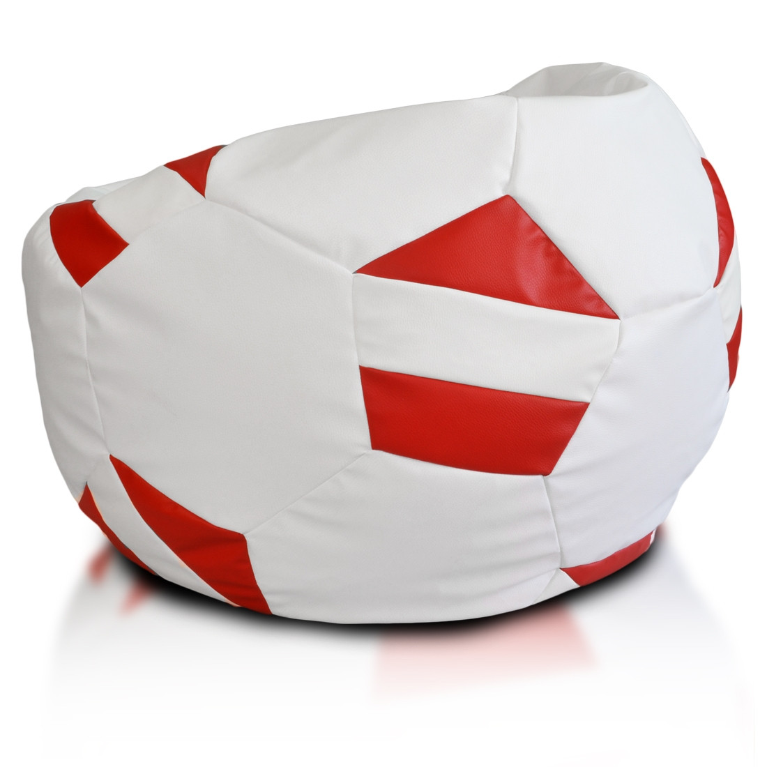 Fotel Piłka Kibica Ekoskóra Dolaro E1 AUSTRIA Kształt okrągła