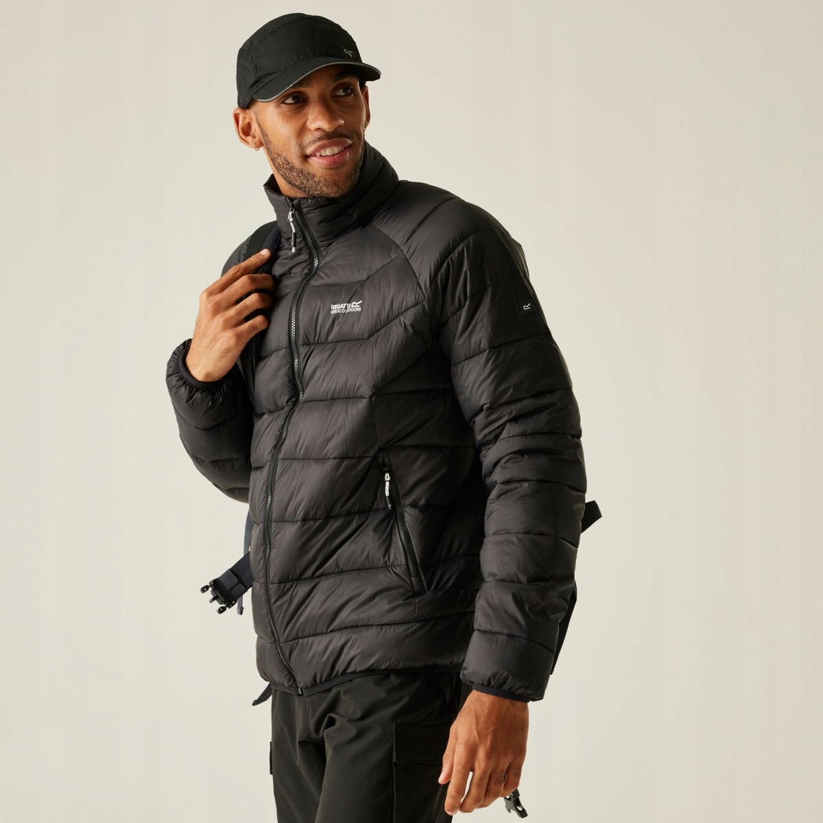 Pánská prošívaná bunda Regatta Dalent černá XXL