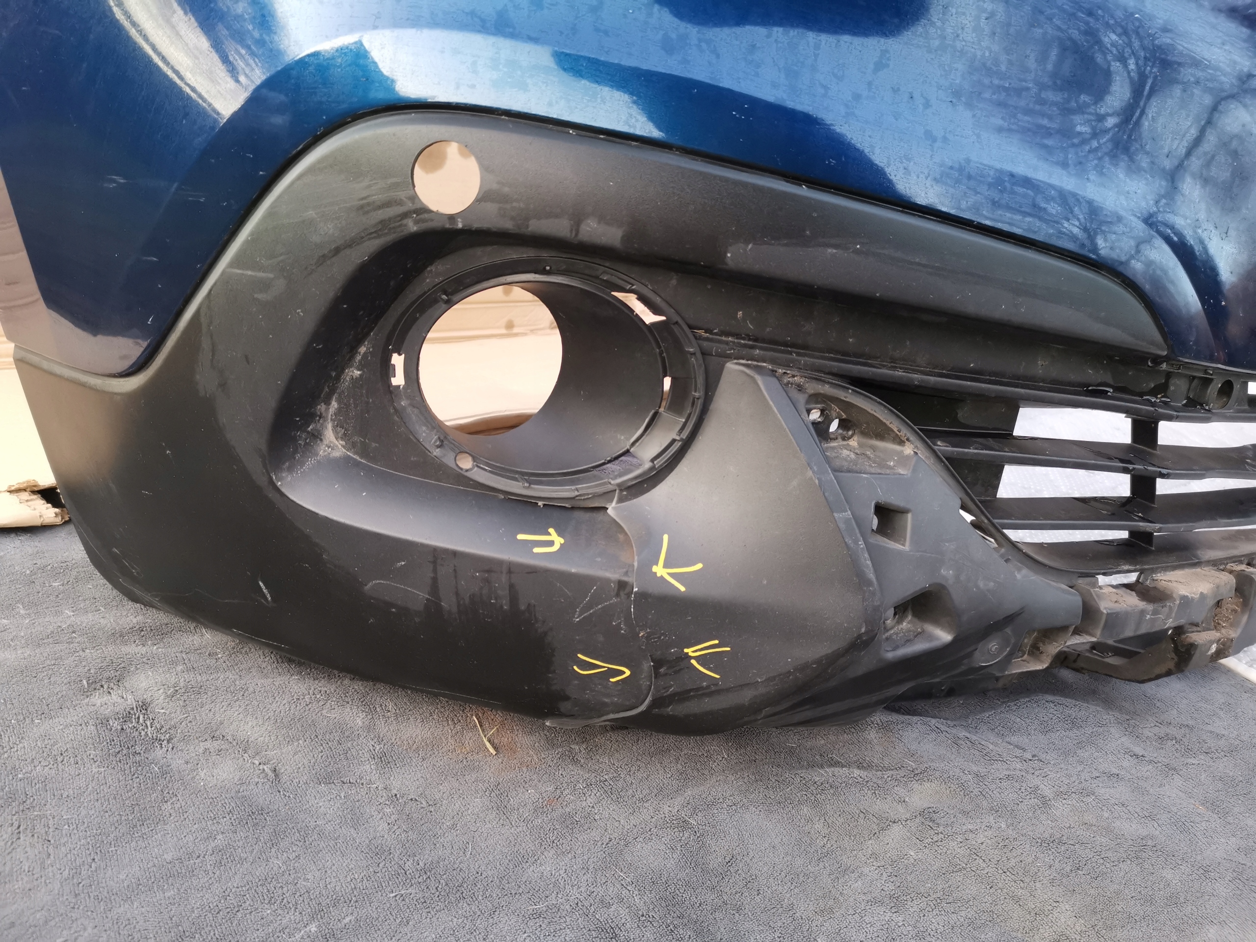 RENAULT KADJAR front bumper front 620220343r 620220343