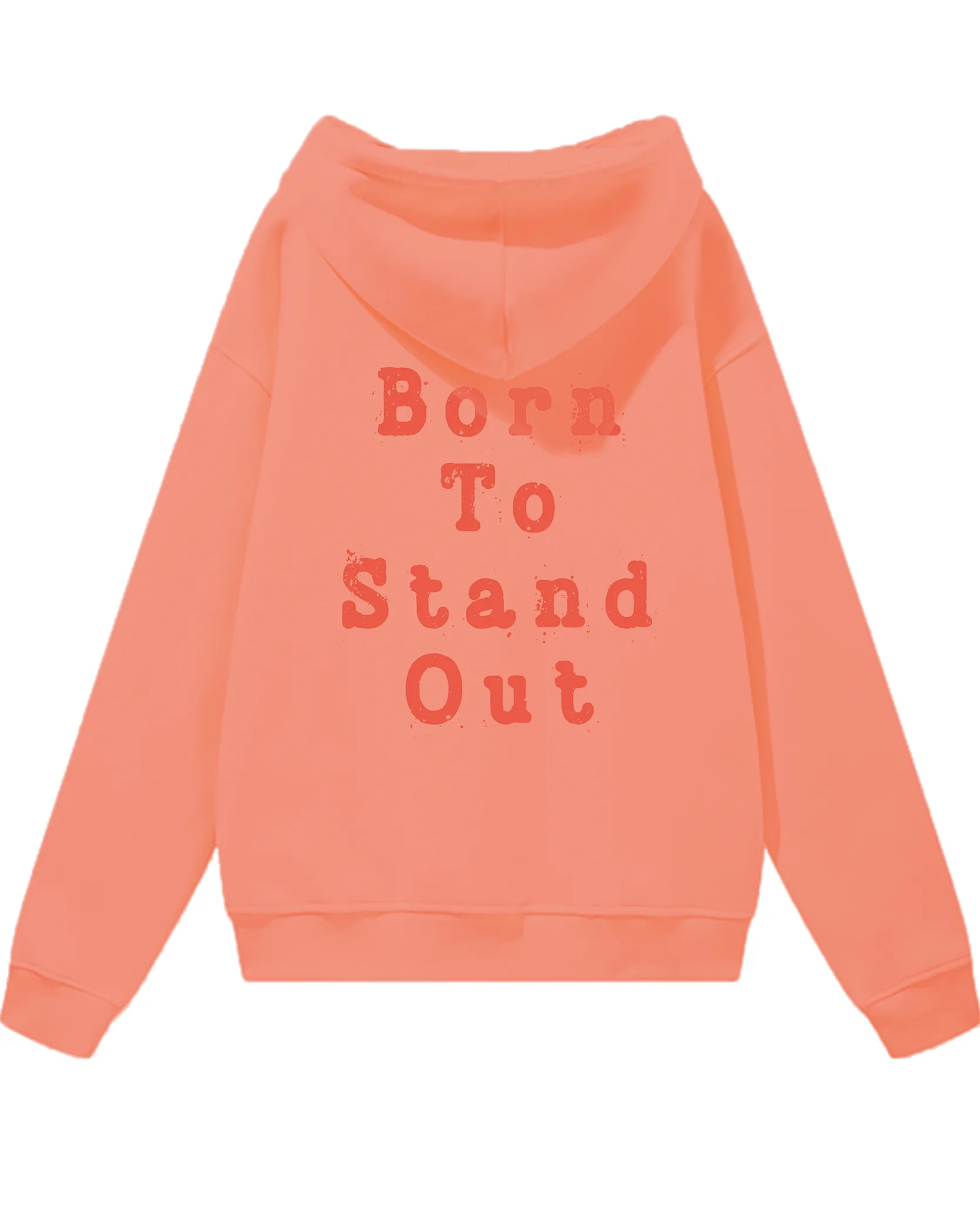 Oversize mikina Born to Stand Out s kapucí L