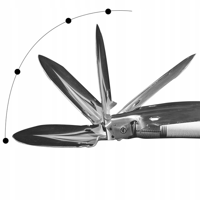 SAPERKA SURVIVAL WOJSKOWA NIEZBĘDNIK 16W1 PRO TOOL Model SP015