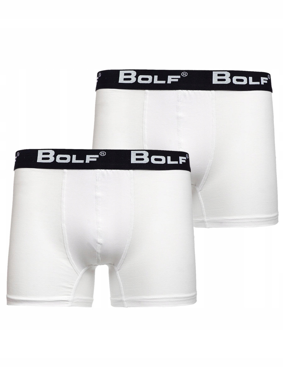 

Bokserki Męskie 2 Pack Białe 0953-2P ROZMIAR_2XL