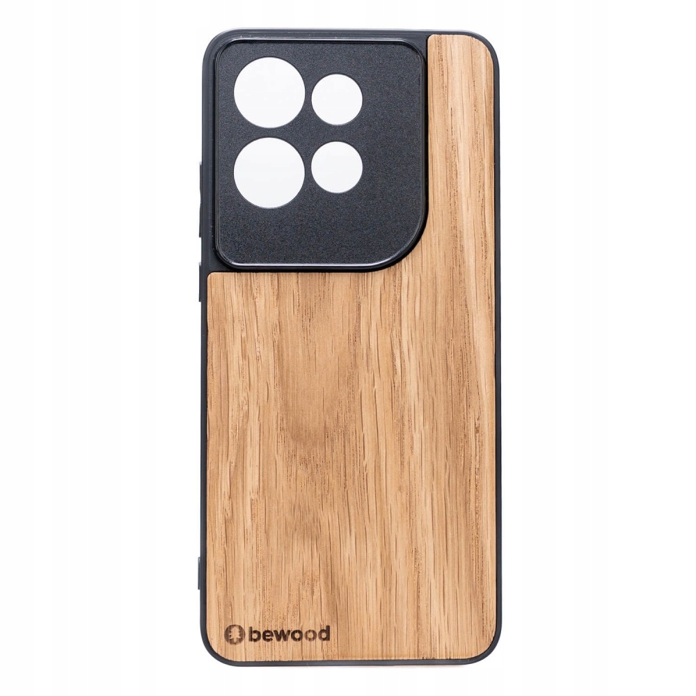 Drewniane Etui Bewood do Motorola Edge 50 Neo 60 Neo Dąb