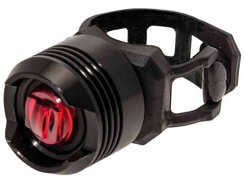 lampa Brn tył na sztycę Ufo czarno-czerwona