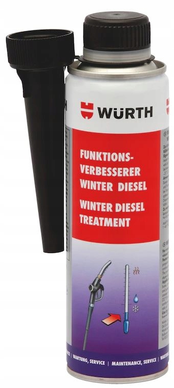 

Wurth Zimowy Dodatek Do Diesla Diesel Paliwa 300ML