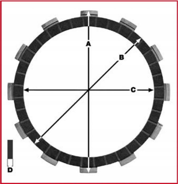 TARCZE SPRZĘGŁOWE TRW HONDA XR 650 L 1993-2012 Producent TRW