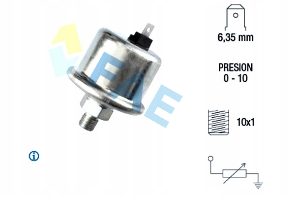 FAE CZUJNIK CIŚNIENIA OLEJU