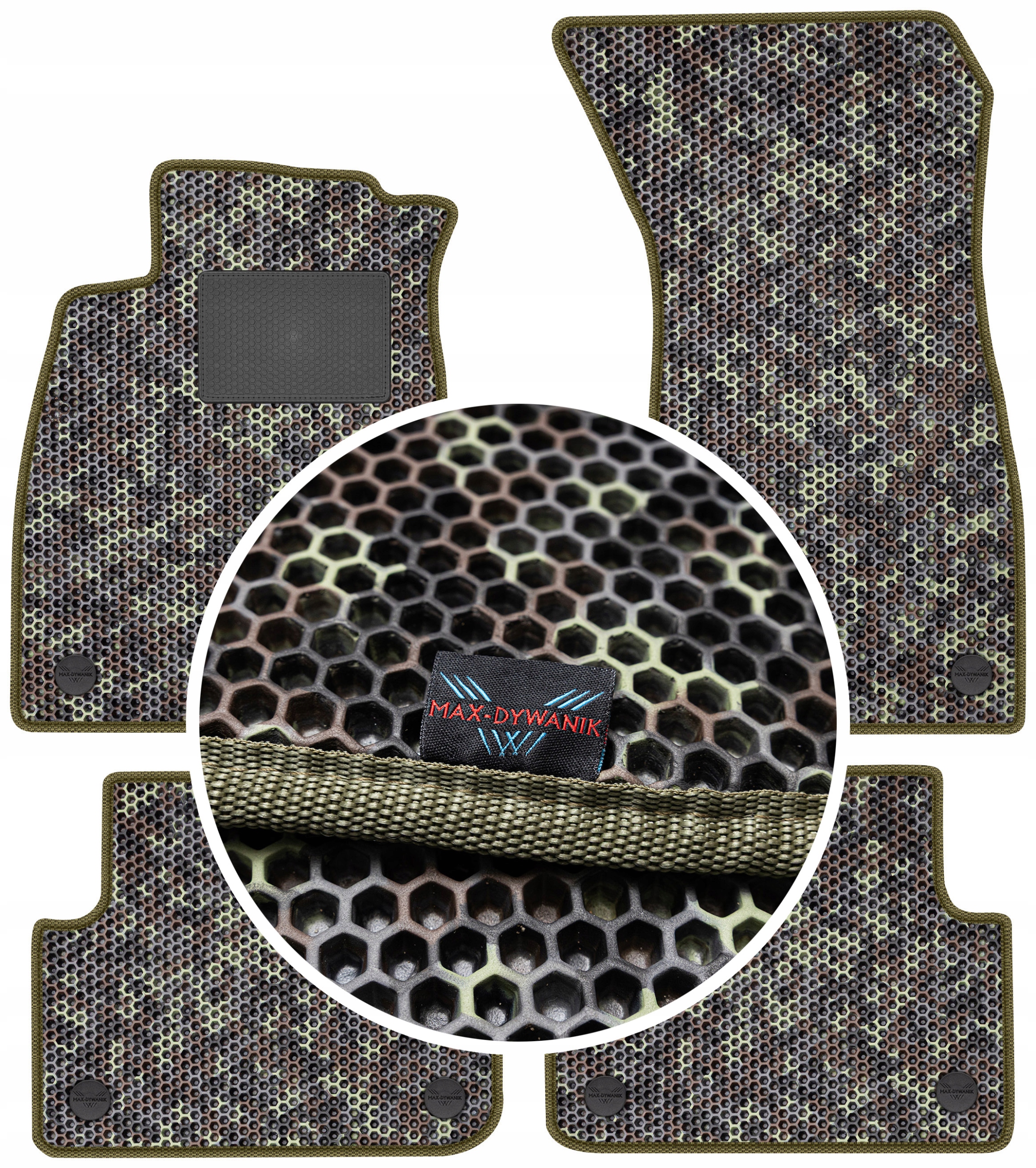 Audi A4 B9 2015 Gumové rohože Eva Moro