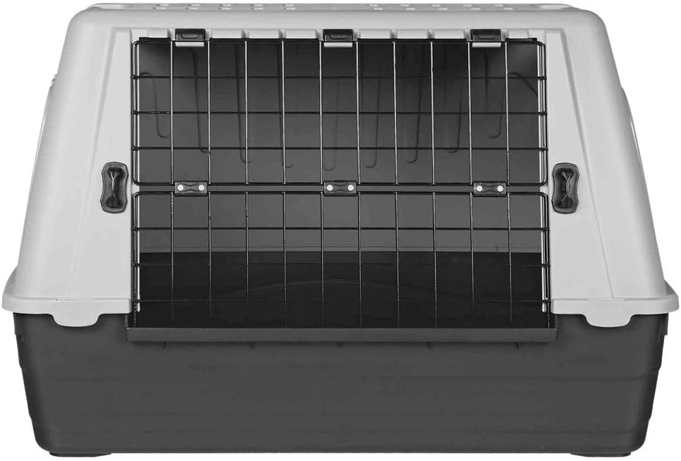 Levně Přepravka Trixie 77 cm x 43 cm x 51 cm šedá S-m